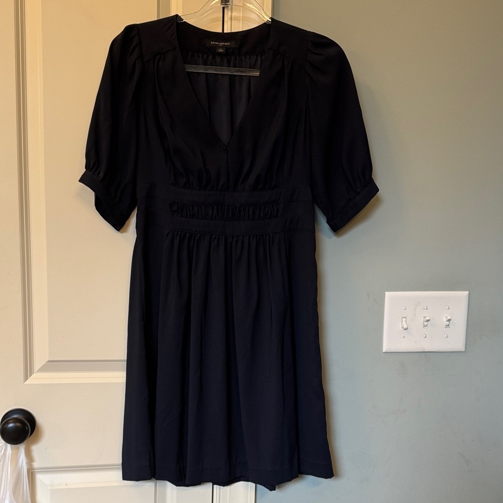 Banana Republic Navy Mini Dress